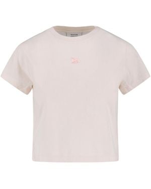 Maison Kitsuné Maison Kitsune T-Shirts And Polos Cotton - Pink