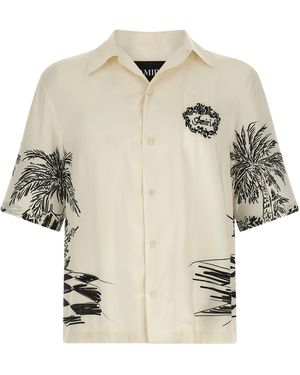 Amiri 'Chateau Sketch' Shirt - Natural