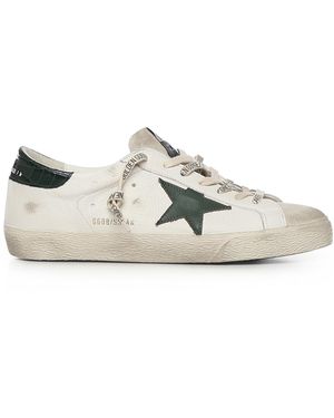 Golden Goose Trainers Cowskin - White