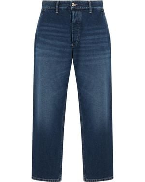 ICON DENIM Straight Leg Jeans Cotton Denim Regular & Straight-Leg - Blue