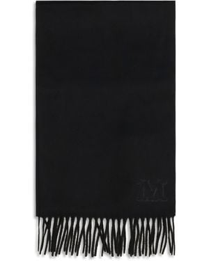 Max Mara Dalia Cashmere Scarf Kashmir/Capra Hircus - Black