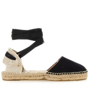 Manebí Espadrilles Flat - Black