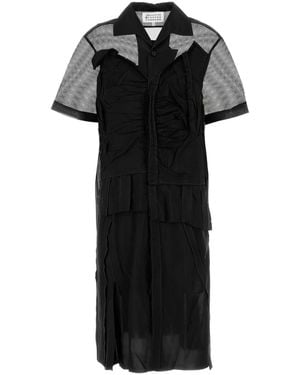 Maison Margiela Layered Midi Dress - Black