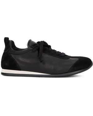 Uma Wang Leather Trainers Calfskin Trainers - Black