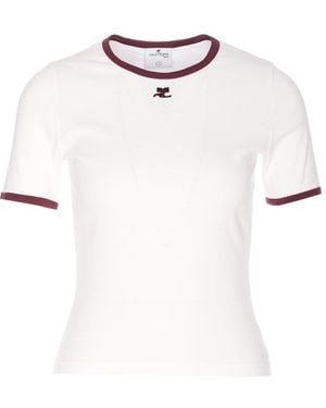 Courreges T-Shirts And Polos - White