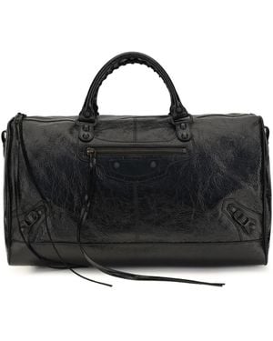 Balenciaga Large Le City Boston Travel Bag - Black