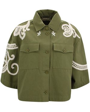 Weekend by Maxmara Jackets Cotton - Green