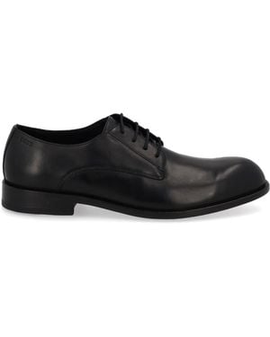BOSS Leather Loafer - Black