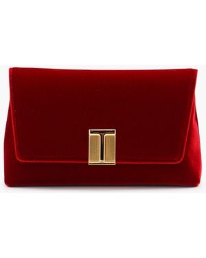 Tom Ford Velvet Shoulder Bag - Red