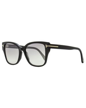 Tom Ford Elsa Sunglasses Tf1108 01C 55Mm Ft1108 Plastic (Acetate) - Black