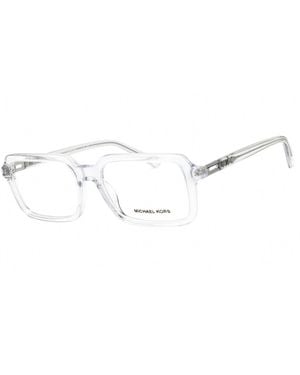 Michael Kors Michael Kors 0Mk4130 Rectangular Acetate Eyeglasses - Black