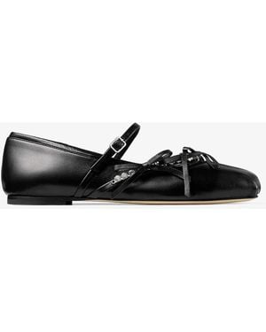 Jimmy Choo Jimmy Choo Ballerina Flat - Black