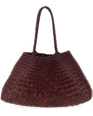 Dragon Diffusion Santa Croce Large Shoulder Bag - Purple