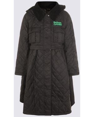 BARBOUR X GANNI Coats _Pl - Black