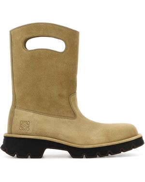 Loewe Suede Boots - Multicolour