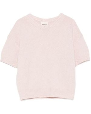 KHAITE Cashmere Sweater Ny Golden - Pink