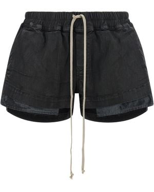 Rick Owens Fog Boxers Shorts - Black