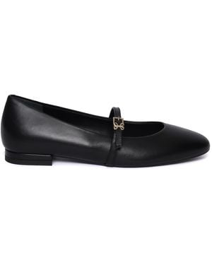 Sergio Levantesi Ambra56 Calf Shoes Flat - Black