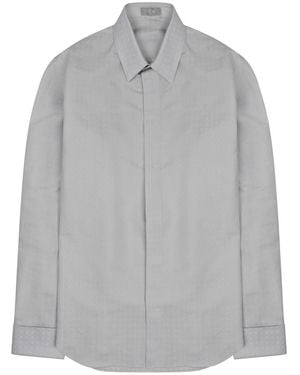 Dior Shirt Monogram Silk - Gray