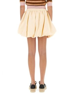 Marni Balloon Skirt - Natural