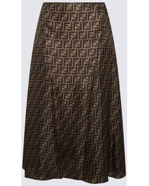 Fendi Silk - Brown