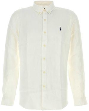 Polo Ralph Lauren Linen Shirt - White