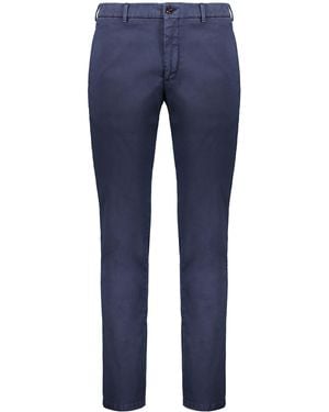 Moorer Cotton Pants - Blue