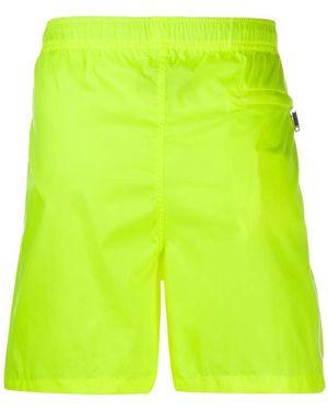 Valentino Vlogo Print Swim Shorts - Green
