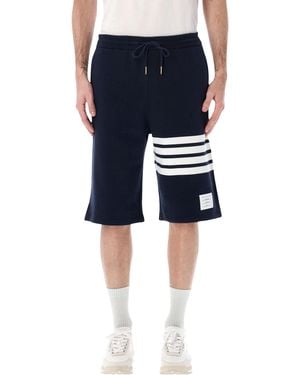 Thom Browne Fleece Sweatshorts - Blue