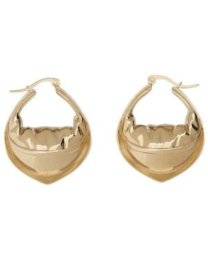 FEDERICO CINA Tortellini Earrings Brass - Metallic
