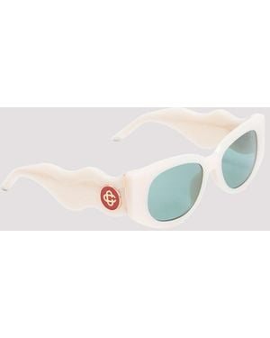 CASABLANCA The Memphis Rectangular-Frame Sunglasses - Multicolour