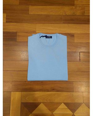 Gran Sasso Girocollo M-L Cotone Cotton - Blue