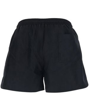 Jacquemus Shorts With Tech Fabric Details Polyamide And Bermuda - Blue