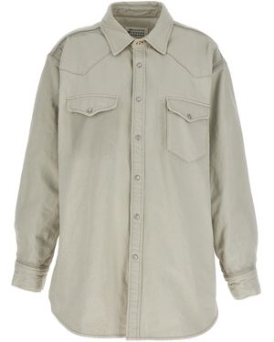 Maison Margiela Padded Overshirt - Grey