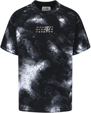 MM6 by Maison Margiela T-Shirts And Polos Cotton - Black