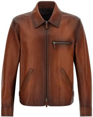 Berluti 1 Jour Jacket - Brown