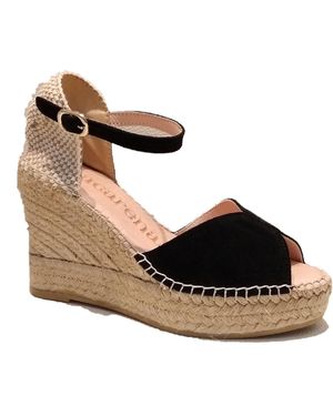 Macarena Serraje Suede Shoe - Metallic