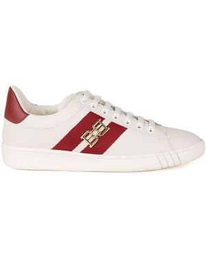 Bally Bally Leather Low-Top Trainer - Pink