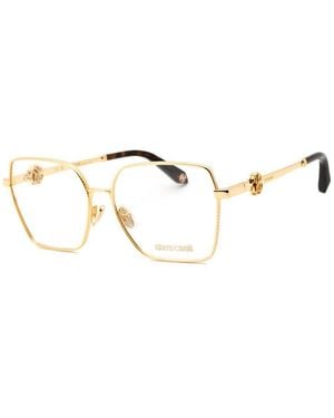 Roberto Cavalli Frame And Lens Eyeglasses - Metallic