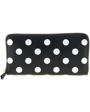 Comme des Garçons Wallet 'Polka Dots Printed' Wallet - Black