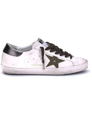 Golden Goose Super Star Trainers - White