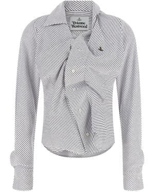 Vivienne Westwood Cotton Blouse - Grey