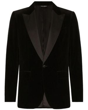 Dolce & Gabbana Dolce & Gabbana Blazers - Black