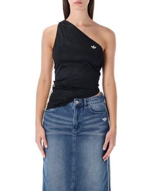 adidas Originals Asymmetric Top - Blue