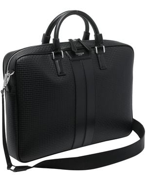 Serapian Bags Resined Canvas - Black