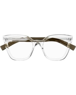 Saint Laurent Sl 792 Linea Corner Angle Eyeglasses in Black