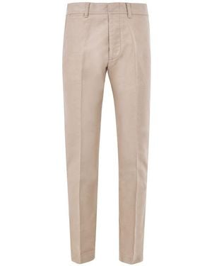 Tom Ford Cotton Chino Pants - Natural
