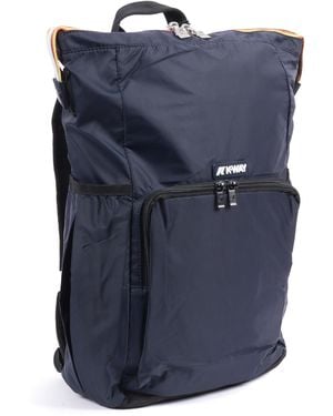 K-Way Maizy Backpack Textile Paper - Blue