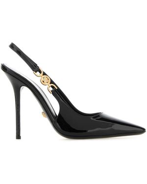 Versace With Heel - Black