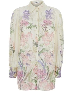 Charo Ruiz Astrer Blouse Cotton Shirt For - White